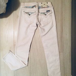 White Miss Me Jeans